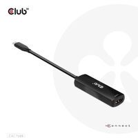 Club 3D USB Gen2 Type C to HDMI 8K60Hz or 4K120Hz HDR10 with DSC 1.2 and PD 100W - Digital