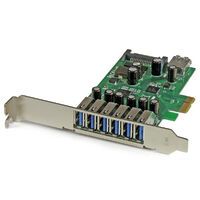 STARTECH.COM 7 Port PCI Express SuperSpeed USB 3.0 Card Adapter (PEXUSB3S7)