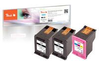 Peach Patrone HP Nr.301 MultiPack Plus no ink level chip remanufactured (PI300-563)