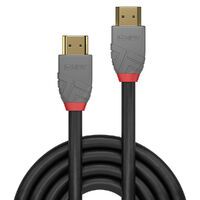 Lindy 36969 - 20 m - HDMI Type A (Standard) - HDMI Type A (Standard) - 3D - 10200 Gbit/s - Black - Grey