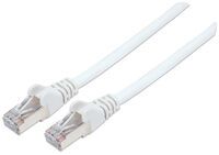 Intellinet Network Patch Cable - Cat6 - 5m - White - Copper - S/FTP - LSOH / LSZH - PVC - RJ45 - Gold Plated Contacts - Snagless - Booted - Polybag - 5 m - Cat6 - S/FTP (S-STP) - RJ-45 - RJ-45 - White