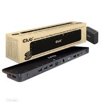 Club 3D Club3D 4K ChargingDock USB-C ->5xUSB3/DP/HDMI/VGA/LAN   100W retail (CSV-1565)