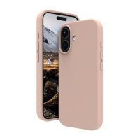 dbramante Monaco Silikoncase mit MagSafe für iPhone 16, pink