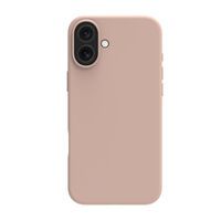 dbramante Monaco Silikoncase mit MagSafe für iPhone 16 Plus, pink