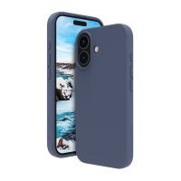 dbramante Monaco Silikoncase mit MagSafe für iPhone 16, blau >