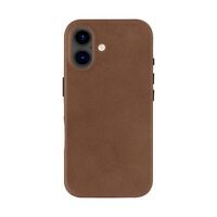 dbramante Roskilde Leder-Case mit MagSafe für iPhone 16, braun