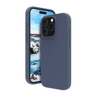 dbramante Monaco Silikoncase mit MagSafe für iPhone 16 Pro, blau