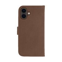 dbramante Lynge 2in1 Leder-Case mit MagSafe für iPhone 16 Plus, braun