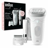 Braun Silk-épil 7-441 Epilierer weiß/silber