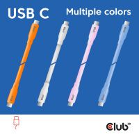 Club 3D Club3D Lifestyle USB-C Kabel  PD 240W,20Gbps  2m orangeSt/St retail (CAC-3000)