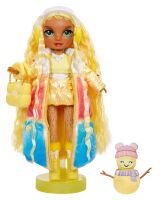 MGA Entertainment Rainbow High Winter Wonderland Doll- Yellow
