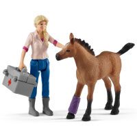 schleich® Farm World 42486 Arztbesuch bei Stute und Fohlen