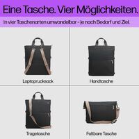 HP Inc. HP 14 Convertible Laptop Backpack Tote (9C2H1AA)