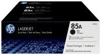 HP Toner CE 285 AD Doppelpack schwarz No. 85 A Toner
