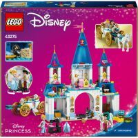 LEGO® Disney Prinzessin 43275 Cinderellas Schloss und Pferdekutsche