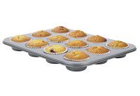  Muffinform für 12 St. grau