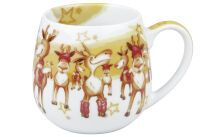 KÖNITZ Weihnachts-Kuschelbecher Merry Christmas 'Weihnachtsparty' - 6 Stück