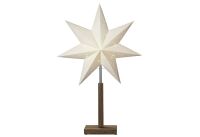 STAR TRADING Standleuchte Stern "Karo Mini"