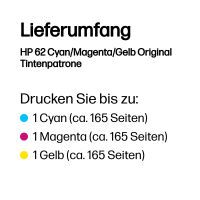 HP Cartridge 62 Tri-color 62 - Original - Ink Cartridge
