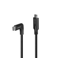 LINDY 1.5m USB 3.2 Typ C Kabel 90 Grad gewinkelt (32019)