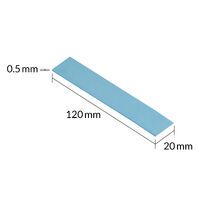 ARCTIC Thermal Pad TP-3 120*20mm (0,5mm) 4erPack (ACTPD00055A)