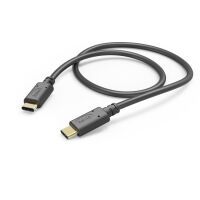 Hama Ladekabel USB-C - USB-C 1 m Schwarz - Digital
