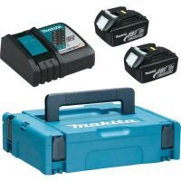 Makita AKKU-SET-SCHNELLLADEGER. 3,0AH (2X BL180B + DC18RC)