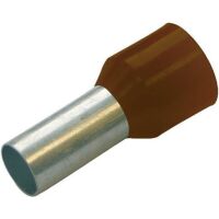 Multipack Haupa ADERENDHÜLSE ISOL.  10,0 /18,0 (270044/100 BR) - 100 Stück
