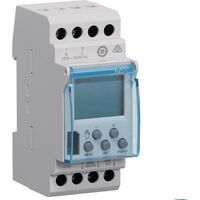 Hager EGN103 - Time switch - Digital - Wireless - Gray - Plastic - IP20