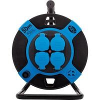 REV KS-KABELTROMMEL FÜR 50M 3X1,5 (LEERTROMMEL 4 SCHUKO)