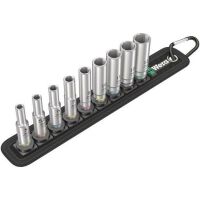 Wera 05004525001 - Socket set - 1/4" - Metric - 9 head(s) - 5,5.5,6,7,8,10,11,12,13 mm - 5 cm
