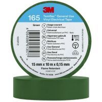 3M PVC-ISOLIERBAND 15MM X 10M GN (TEMFLEX 165)