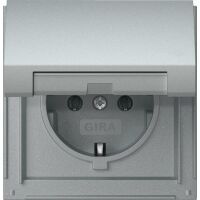 GIRA Steckdose SCHUKO 445465 KD TX44 F Alu