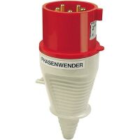 Walther-Werke 230 PH Phasenwender Stecker 32A 5P 400V 6h IP44 m.Kabelknickschutz