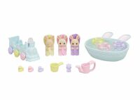 EPOCH Traumwiesen GmbH Sylvanian Families 5707 Milchhasen Bade Spielset