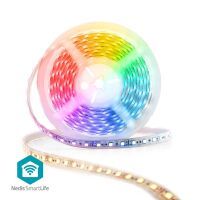 Nedis SmartLife LED-Streifen / Kaltweiss / RGB / Warmweiss / SMD / 5.00 m / IP21 / 2700 - 6500 K / 960 lm / Android™ / IOS