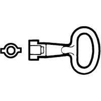 Schneider Electric DOPPELBARTSCHLÜSSEL 5MM METALL (NSYLDB5)