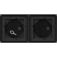 GIRA 551200 Gehäuse 2-fach flächenbuendig