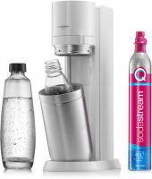 SodaStream Soda Maker DUO white QC incl 1 Glas- Glas & 1 PET-Bottle PETBottle (1016812490)