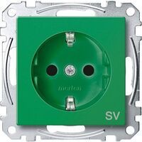 Merten SCHUKO-STD+BRS GRÜN (MEG2300-0304   SYS.M)