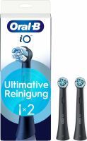 Oral-B iO Ultimative Reinigung Ersatzbürste schwarz, 2 Stück 