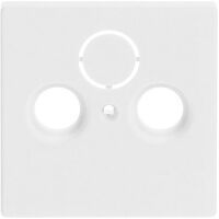 BUSCH JAEGER 1743-884 - White - Matte - Conventional - Busch-Jaeger - 0230-0-0250 - SAT + TV + Radio