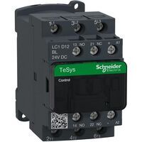 Schneider Electric SCHÜTZ 3P 5,5KW 1S+1Ö 24VDC (LC1D12BL)