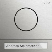 GIRA 5565920 - Wired - 1 module(s) - IP54 - -25 - 70 °C - 10 pole connector - Stainless steel