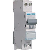Hager LS-SCHALTER 1P+N  6A-C 6KA1PLE (MLN506)