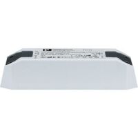 PAULMANN 977.62 - Electronic lighting transformer - Black,White - 50 W - 230 V - 12 V - II