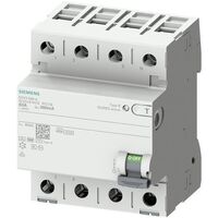 Siemens 5SV33444KK14 FI- 5SV3344-4KK14Schalter Typ B+ 40A 3+N-pol 30mA