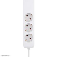 Neomounts STE 3er Tischsteckdose Klemme 1xUSB-A 2xUSB-C weiß (DS22-840WH6)