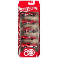 Hot Wheels Mattel 80th Anniversary  5-Pack