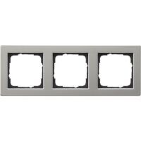 GIRA 021333 Abdeckrahmen 3f E2 Edelstahl 21333